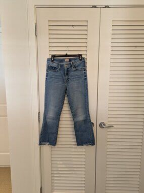 Mother The Insider Cropped Step Frey - Size 30